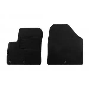 Mochete de podea din carpetă cu două straturi, potrivite pentru Hyundai Ioniq după 2019, versiunea electrică, set de 4 bucăți, negru-image-6239517