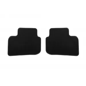 Mochete de podea din carpetă cu două straturi, potrivite pentru Hyundai Ioniq după 2019, versiunea electrică, set de 4 bucăți, negru-image-6239518