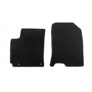Mochete din covor cu două straturi de la Petex, țesătură Rex potrivită pentru Hyundai Kona hibrid 2019-2023, set de 4 bucăți, negru-image-6239530