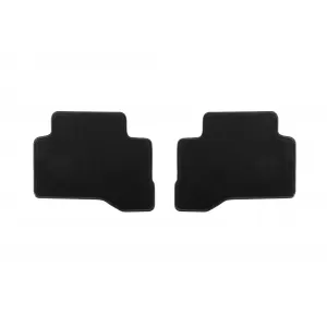 Mochete din covor cu două straturi de la Petex, țesătură Rex potrivită pentru Hyundai Kona hibrid 2019-2023, set de 4 bucăți, negru-image-6239531