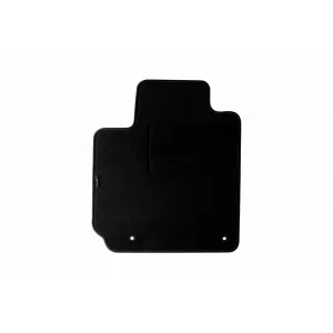 Tălpi de mochetă cu două straturi, potrivite pentru Hyundai Kona 2019-2023, din țesătură Rex, set de 4 bucăți, negre-image-6239536