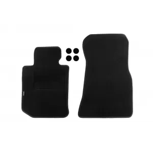 Mochete din covor cu două straturi, potrivite pentru BMW Seria 4 G23 cabriolet după 2021, set de 4 bucăți, negru-image-6239592
