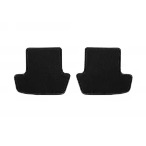Tălpi de mochetă cu două straturi, potrivite pentru Porsche 911 după 2019, din țesătură Rex, set de 4 bucăți, negre-image-6239645