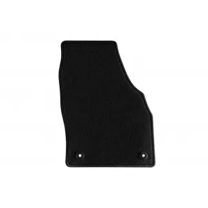 Mochete din covor cu două straturi, potrivite pentru VW Polo după 2017, T-Cross după 2019, din țesătură Rex, set de 4 bucăți, negru-image-6239716