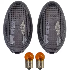 Motorcycle Turn Signal Lens Turn Signal Lenses Black Tinted for Ducati Monster / Victory