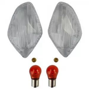 Motorcycle Clear Indicator Lenses for Honda NC700S NC750X CTX700 CMX300 CMX500