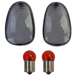 Motorcycle Indicator Lens Indicator Lenses Black Tinted for Triumph Daytona 600