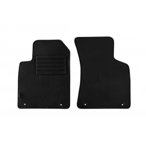 Tălpi de mochetă cu două straturi, potrivite pentru Audi TT coupe, cabriolet 1999-2006, set de 2 bucăți, negru