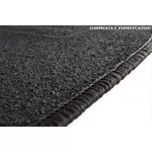 Double-layer carpet floor mats suitable for Jeep Cherokee KL after 2014, set of 4 pieces, black