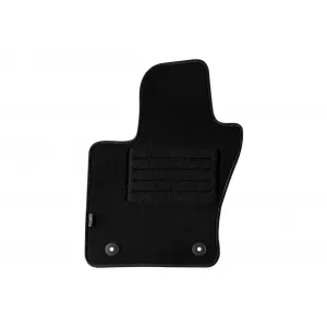 Tălpi de mochetă cu două straturi, potrivite pentru Jeep Compass după 2017, din țesătură Rex, set de 4 bucăți, negre-image-6240156