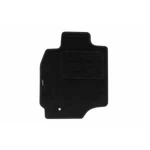 Tălpi de mochetă cu două straturi, potrivite pentru Mitsubishi Lancer 2003-2008, din țesătură Rex, set de 4 bucăți, negre-image-6240324