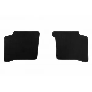 Mochete din covor cu două straturi, potrivite pentru Toyota Prius 2004-2009, din țesătură Rex, set de 4 bucăți, negru-image-6240407