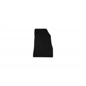 Covorașe de podea din mochetă cu două straturi, potrivite pentru Nissan Pulsar după 2014, din țesătură Rex, set de 4 bucăți, negre-image-6240559