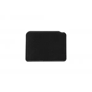 Tălpi de mochetă cu două straturi, potrivite pentru Nissan Micra K14 după 2017, din țesătură Rex, set de 4 bucăți, negre-image-6240567