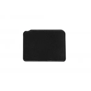 Tălpi de mochetă cu două straturi, potrivite pentru Nissan Micra K14 după 2017, din țesătură Rex, set de 4 bucăți, negre-image-6240568