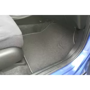 Tălpi de mochetă cu două straturi, potrivite pentru Honda Jazz 2008-2015, de la Petex, țesătură Rex, set de 4 bucăți, negru-image-6240608