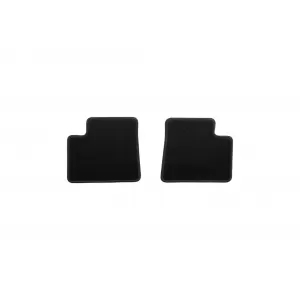 Tălpi de mochetă cu două straturi, potrivite pentru Mercedes ML W164 2005-2011, GL X164 2006-2012, din țesătură Rex, set de 4 bucăți, negre-image-6240635