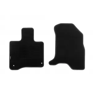 Mochete din covor cu două straturi, potrivite pentru Peugeot iON după 2010, set de 4 bucăți, negre-image-6240682