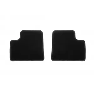 Mochete din covor cu două straturi, potrivite pentru Peugeot iON după 2010, set de 4 bucăți, negre-image-6240683