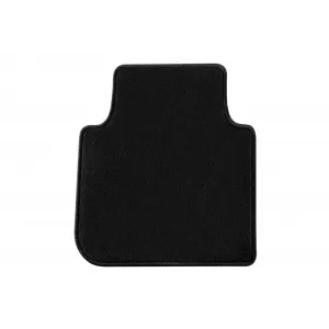 Mochete de podea din două straturi, potrivite pentru Skoda Karoq după 2017, din țesătură Rex, set de 4 bucăți, negru-image-6240710