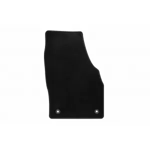 Covorase de podea din două straturi, potrivite pentru Seat Arona, Ibiza după 2017, din țesătură Rex, set de 4 bucăți, negru-image-6240781