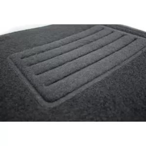 Double-layer carpet floor mats suitable for VW Golf III, Vento 1992-1997, set of 4 pieces, black