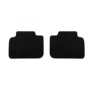 Mochete din covor cu două straturi, potrivite pentru BMW X1 F48 după 2015 X-Drive, X2 F39 după 2018, set de 4 bucăți, negru-image-6240829