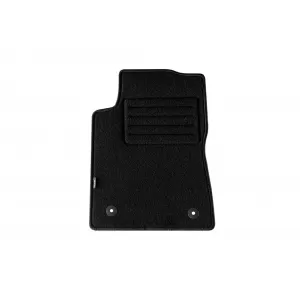 Tălpi de mochetă cu două straturi, potrivite pentru Citroen C3 după 2016, din țesătură Rex, set de 4 bucăți, negre-image-6240846