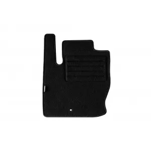 Covorașe de podea din mochetă cu două straturi, potrivite pentru Mitsubishi Colt 2010-2013, 3 uși, set de 4 bucăți, negre, de la Petex, țesătură Rex.-image-6240891