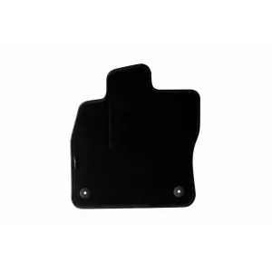 Tălpi de mochetă cu două straturi, potrivite pentru Skoda Octavia sedan, estate, hibrid după 2020, set de 4 bucăți, negru-image-6240961