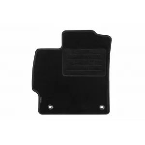 Tălpi de mochetă cu două straturi, potrivite pentru Toyota Prius 2012-2016, din țesătură Rex, set de 4 bucăți, negru-image-6240983