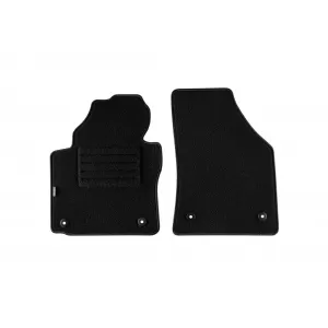 Mochete din două straturi, potrivite pentru VW Caddy 2004-2015, Caddy 2015-2020, 2 locuri, set de 2 bucăți, negre, de la Petex, țesătură Rex.