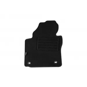Mochete din covor cu două straturi, potrivite pentru VW Caddy Life 2004-2015 cu două uși glisante, set de 4 bucăți, negre-image-6241040