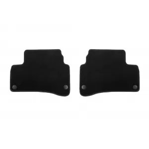 Mochete din covor cu două straturi, potrivite pentru Mercedes S class W222 2013-2020 cu ampatament scurt, set de 4 bucăți, negre-image-6241078