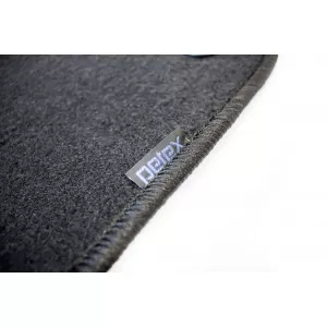 Double-layer carpet floor mats suitable for Ford Mondeo 2014-2022, made of Rex fabric, set of 4 pieces, black