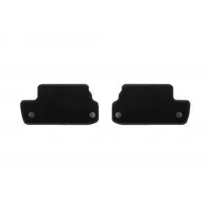 Tălpi de mochetă cu două straturi, potrivite pentru Mercedes S class C217 coupe 2014-2020, din țesătură Rex, set de 4 bucăți, negru-image-6241174