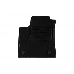 Tălpi de mochetă cu două straturi, potrivite pentru Renault Megane 2015-2022, din țesătură Rex, set de 4 bucăți, negru-image-6241195