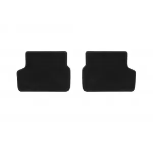 Tălpi de covor cu două straturi, potrivite pentru Dacia Sandero, Sandero Stepway după 2021, set de 4 bucăți, negre-image-6241292