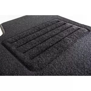 Tălpi de mochetă cu două straturi de la Petex, țesătură Rex potrivită pentru Audi A6 sedan, estate, Allroad 2011-2018, A7 2010-2018, set de 4 piese, negru-image-6241321