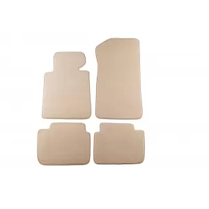 Mochete textile Petex Comet seria potrivite pentru BMW 3 seria E46 sedan, estate, coupe, Compact 1998-2005, set de 4 bucăți, bej