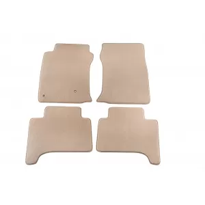 Mochete textile Petex Comet serie potrivite pentru Toyota Land Cruiser 2003-2009, 5 uși, set de 4 bucăți, bej