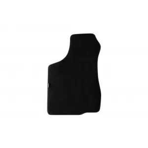 Carpet floor mats by Petex suitable for Opel Corsa A 1982-1993, set of 4 pieces, black