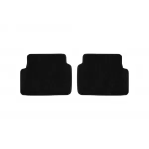 Carpet floor mats by Petex suitable for Opel Corsa A 1982-1993, set of 4 pieces, black
