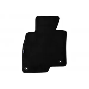 Three-layer textile floor mats suitable for Mazda 6 sedan after 2013, set of 4 pieces, black