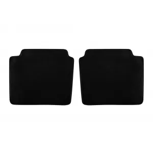 Three-layer textile floor mats suitable for Mazda 6 sedan after 2013, set of 4 pieces, black