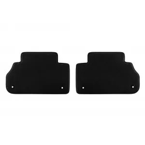 Three-layer textile floor mats suitable for Audi Q5 after 2017, set of 4 pieces, black