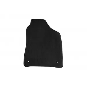 Three-layer textile floor mats suitable for Ssangyong Korando 2010-2019, set of 4 pieces, black