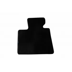 Three-layer textile floor mats suitable for BMW X5 G05 after 2018, set of 4 pieces, black