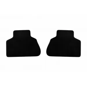 Three-layer textile floor mats suitable for BMW X5 G05 after 2018, set of 4 pieces, black