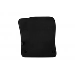 Three-layer textile floor mats suitable for Jaguar XF after 2015, set of 4 pieces, black